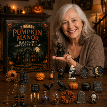 2026 Pumpkin Manor Halloween Advent Calendar – 24 Days of Haunted Treasures