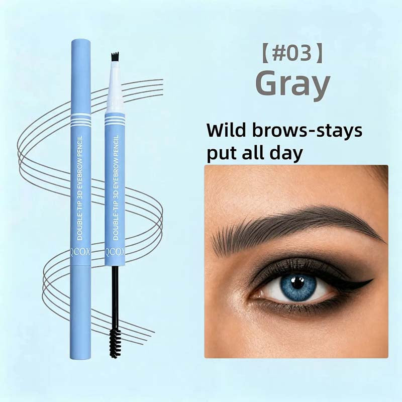 2-in-1 Waterproof Micro-Fork Eyebrow Pen-Tinted Gel Cosmetic🖌️ - image 13