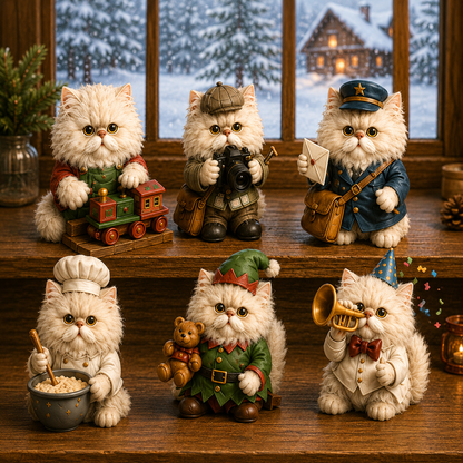 24 Days of Persian Jobs – 24 Unique Collectible Cat Figurines