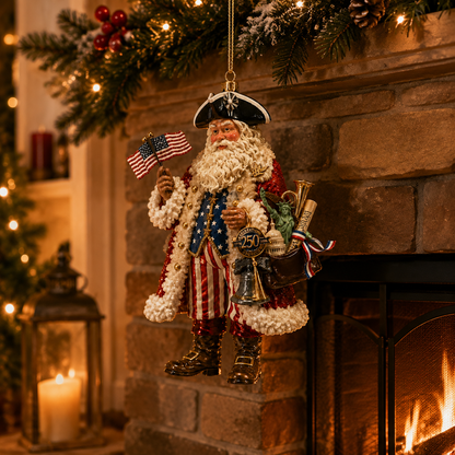 ✨250th Anniversary Santa Claus Christmas Tree Ornament