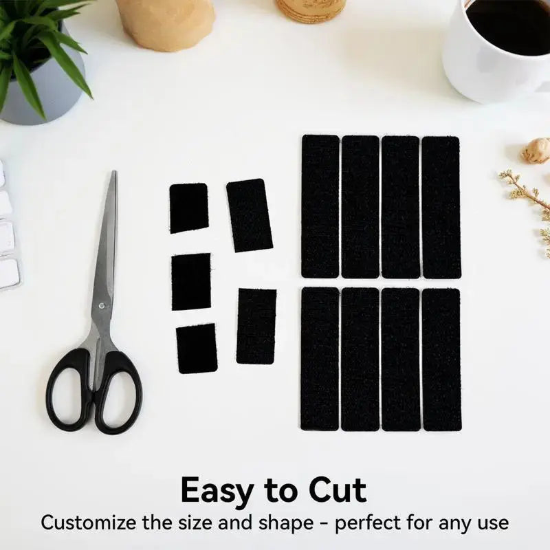 Heavy Duty Water-Resistant Reusable Self-Adhesive Double-Sided Hook-and-Loop Strips - image 4