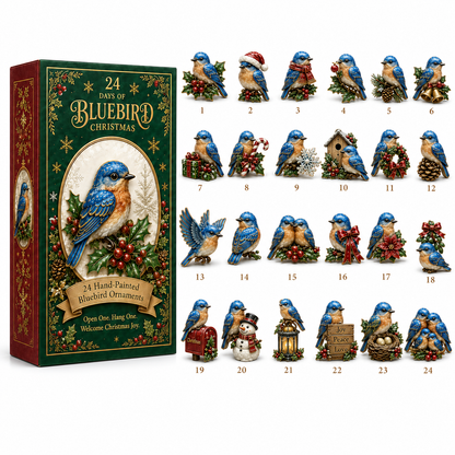 🔥Last 60 pcs✨⏰Last day 50% off🔥✨24-Day Advent Calendar - Bluebird