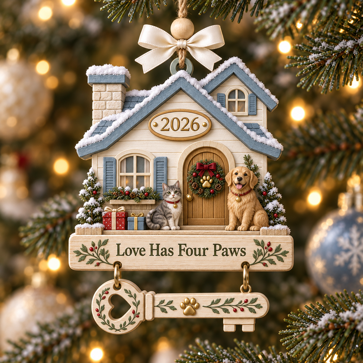 2026 Christmas Home & Key Ornament Collection
