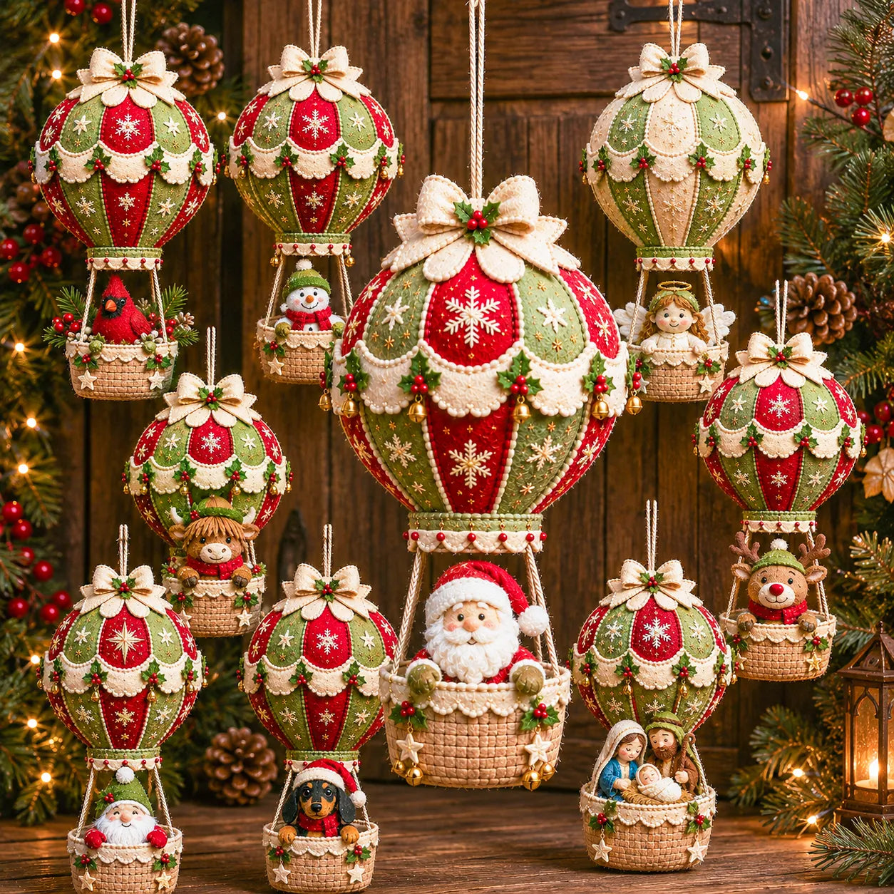 🎈 Christmas Hot Air Balloon Hanging DIY Kit - image 10