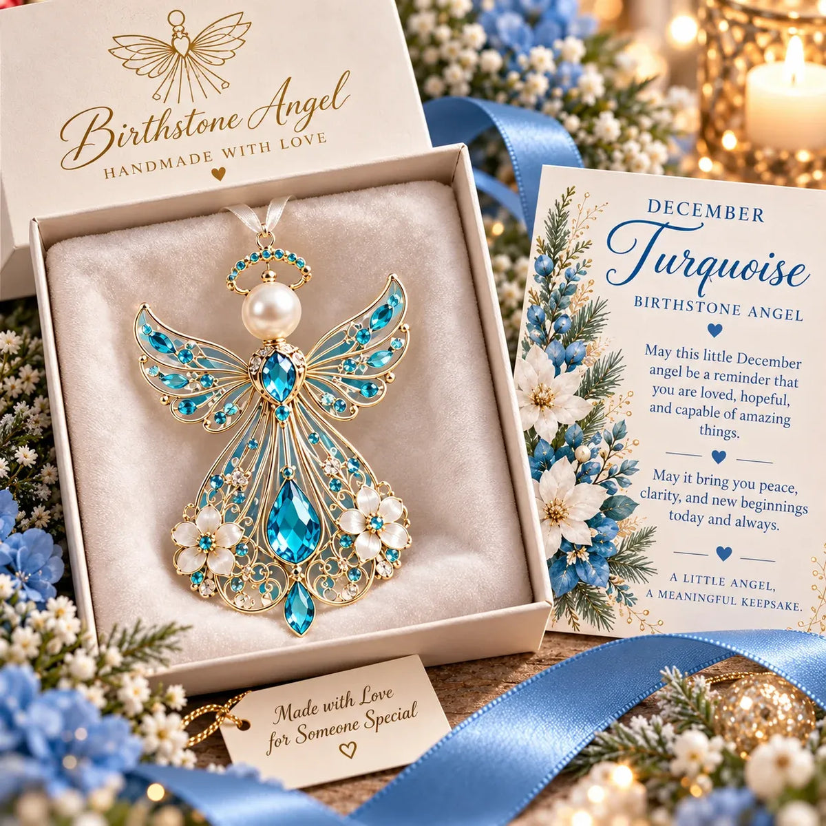 ⏳ Last Day 49% OFF – 👼 Birth Month Guardian Angel | 12 Birthstone-Inspired Keepsakes for Meaningful Gifts ✨ - image 13