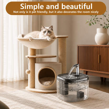 1.5L USB Automatic Cat Water Fountain with Filter for Cats and Small Dogs - image 11