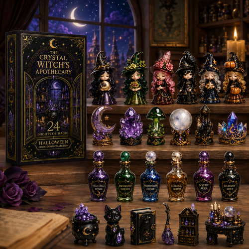 The Crystal Witch’s Apothecary Advent Calendar 2026 – 24 Nights of Magical Miniatures