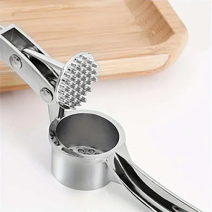 Stainless Steel Garlic Press, Heavy Duty Manual Garlic Crusher Tool🧄 - image 8