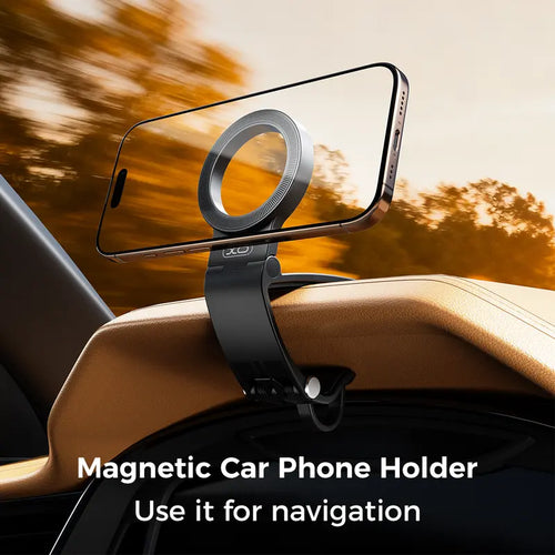 Strong Magnet Magnetic Cellphone Car Mount - Hands-Free Phone Holder, 95° Adjustable - image 1