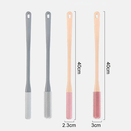 Long-Handle Silicone Soft Pedicure Tool, Shower Foot Cleaning Brush for Toe Gap Skin Cleansing🦶🚿 - image 12