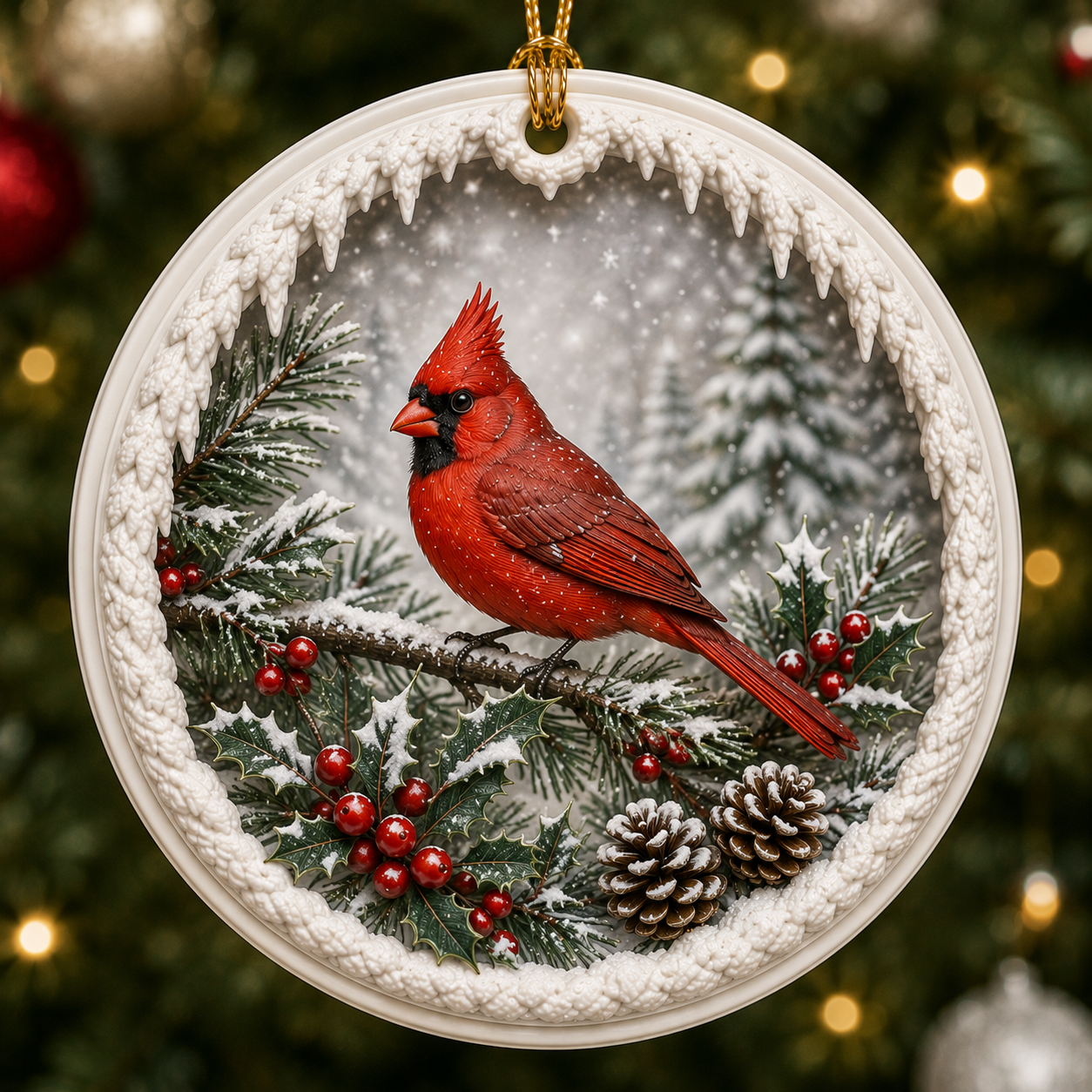 🔥LAST DAY 50% OFF✨Cardinal Ornament