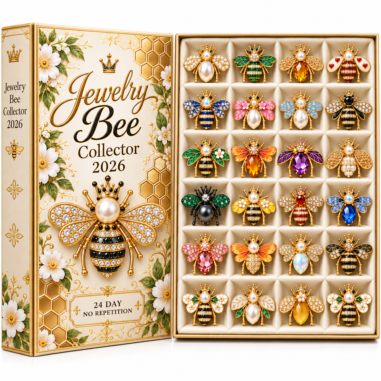 24 Days of Sparkle — Jewelry Bee Collector Advent Calendar 2026