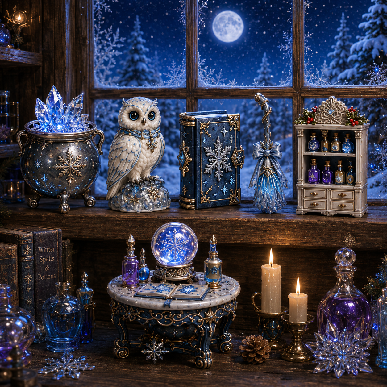 Winter Witch Advent Calendar 2026 – 24 Nights of Frost Crystal Magic