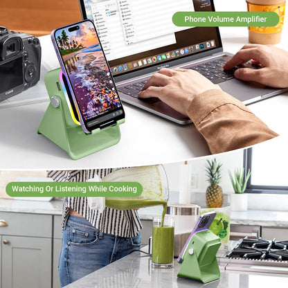 📱PUTARE Wireless Induction Audio Speaker Stand - image 7
