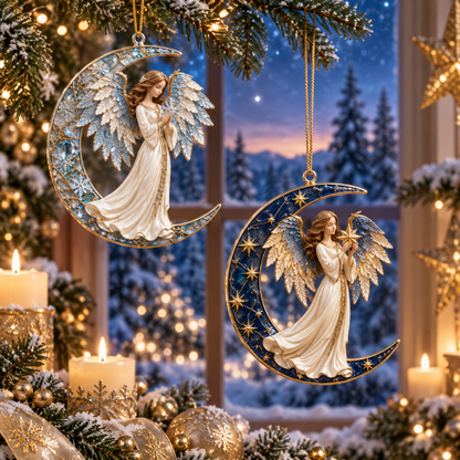 2026 Crescent Moon Angel Christmas Ornaments – 9 Elegant Designs Celebrating Faith, Hope & Heavenly Peace