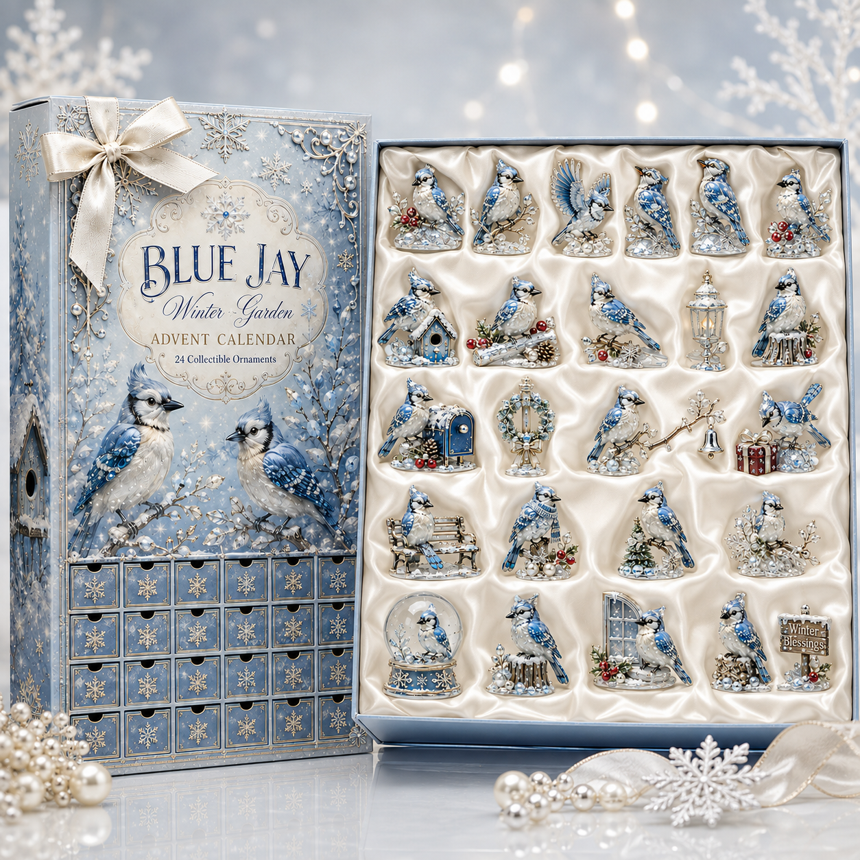 🔥Last 30 pcs✨⏰Last day 50% off🔥✨24-Day Advent Calendar - Blue Jay