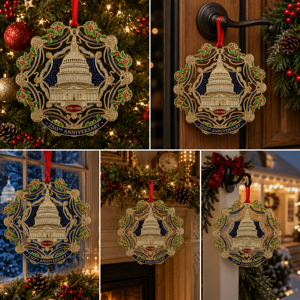 LAST DAY 50% OFF🔥250th Anniversary Commemorative Ornament – The Capitol