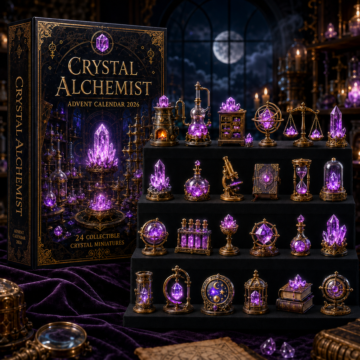24 Days of Alchemy – Crystal Alchemist Collectible Countdown Calendar 2026