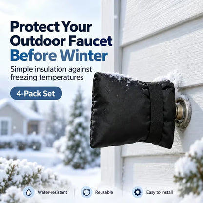 🔥Black Friday Deal❄️ Outdoor Faucet Cover | Winter Freeze Protection Insulated Spigot Protector