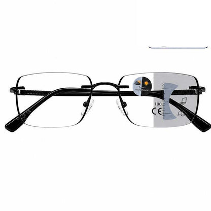 Unisex Progressive Multifocal Photochromic Reading Eyeglasses 👓