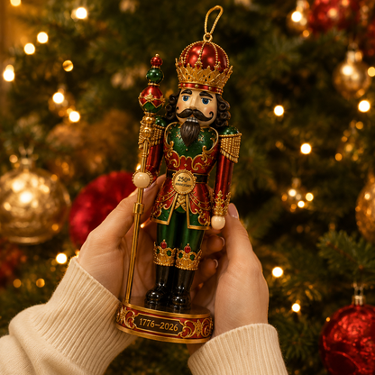 Limited anniversary edition✨2026 America 250th Anniversary Royal Nutcracker King Christmas Ornament