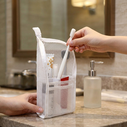 Standing Toiletry Bag Waterproof Foldable Travel Makeup Organizer🎒 - image 1