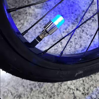Waterproof LED Tire Valve Cap Light - image 6