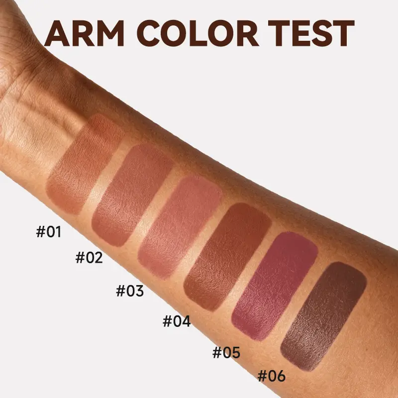 Matte Brown Lipstick, Individual Lipsticks, Waterproof, Non-stick Cup💄 - image 12