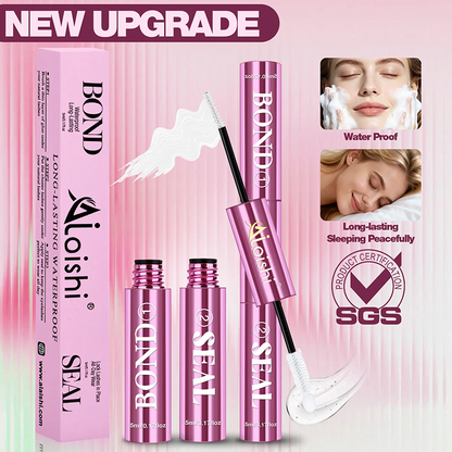 2 in 1 Bond & Seal Eyelash Adhesive, Black/White Waterproof Gentle Lightweight Strong Hold Glue🖤🤍 - image 14