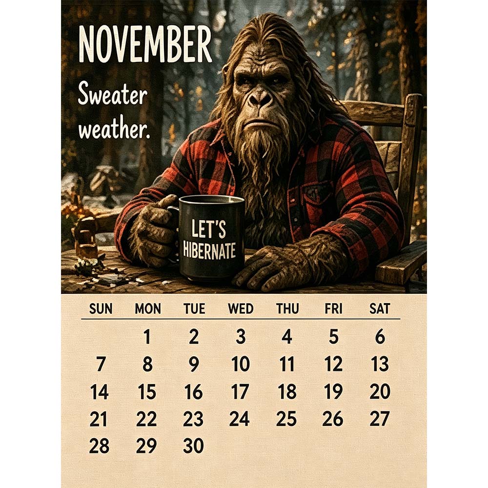 🦶2027  Daily Life Calendar - image 13