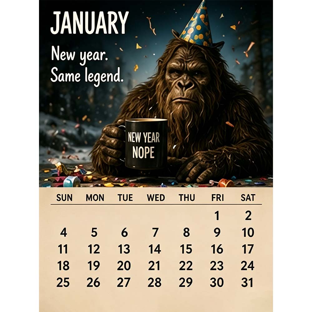 🦶2027  Daily Life Calendar - image 3