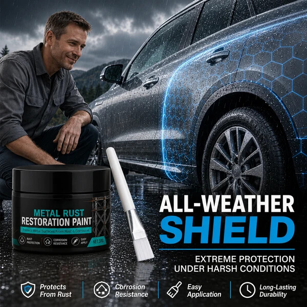 🥳2026 HOT SALE🥳💞50K+ SOLD!🔧🏠 Metal Rust Protection Black Repair Paste – Restores rusty gates, railings & tools. Forms protective coating – no need to replace! 🛡️✨ - image 5