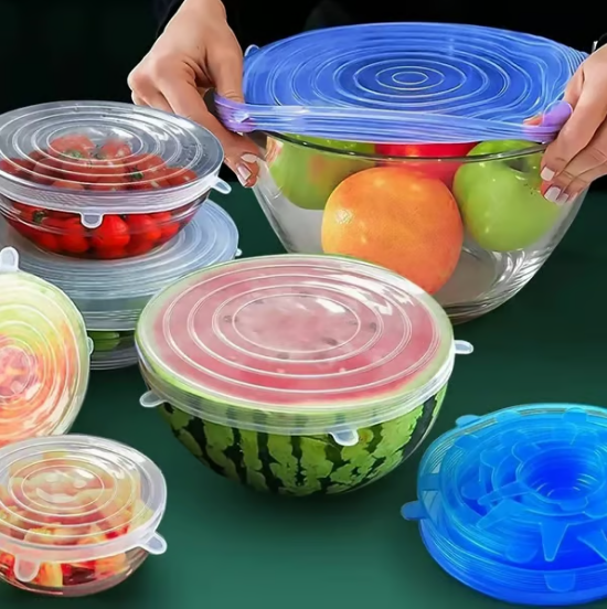 🥣 LIMITED‑TIME 50% OFF! 🫙 Adpartner Silicone Lids for Food Storage (6-Pack) ♻️ - image 11