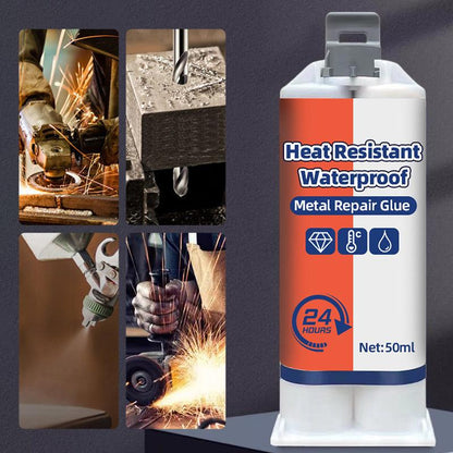 🔥🔥Heat Resistant Waterproof Metal Repair Glue - image 2