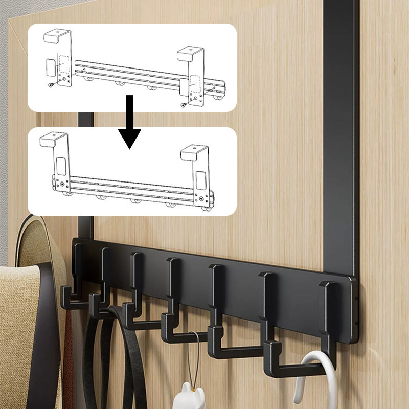 ✨No-Drill Over-Door Hook Rack