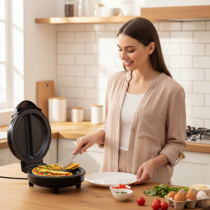🔥Multifunctional Electric Nonstick Breakfast Griddle - image 8