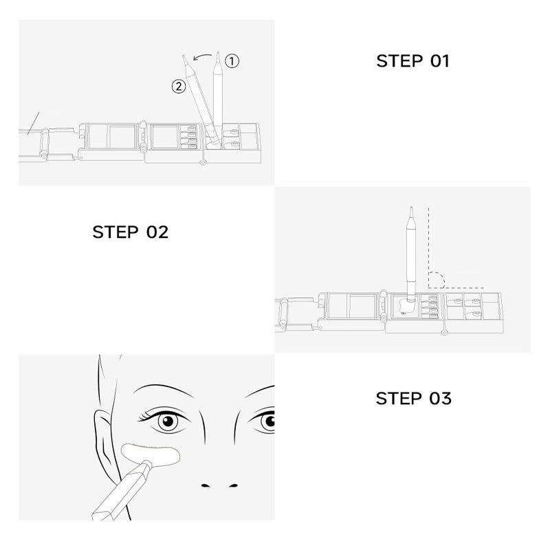 🥳2026 HOT SALE🥳💋50K+ SOLD!🔥 50% OFF!3-in-1 Kit: Eyeliner and Lower Lash Stamp - image 10