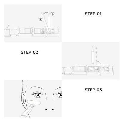 🥳2026 HOT SALE🥳💋50K+ SOLD!🔥 50% OFF!3-in-1 Kit: Eyeliner and Lower Lash Stamp - image 10
