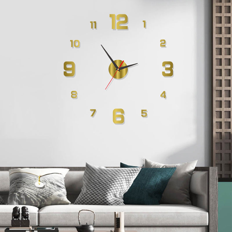 🥳2026 HOT SALE🥳⏰3D DIY Luminous Acrylic Wall Clock Set - image 8