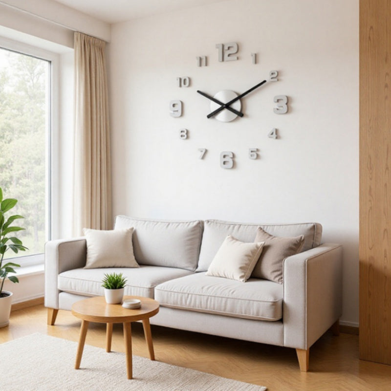 🥳2026 HOT SALE🥳⏰3D DIY Luminous Acrylic Wall Clock Set - image 12