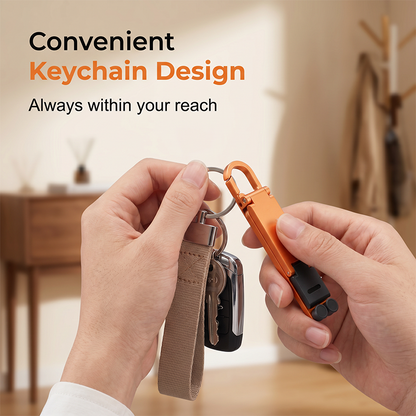 📱Mini Aluminum Phone Stand Keychain Foldable Desktop Holder – Small Gadget, Big Convenience✨ - image 7