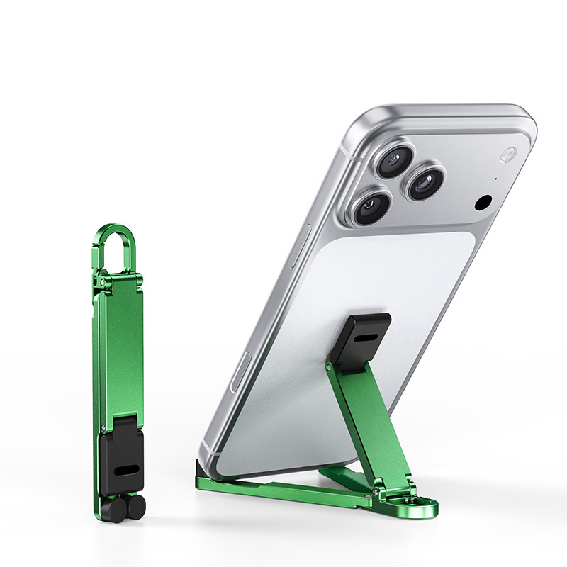 📱Mini Aluminum Phone Stand Keychain Foldable Desktop Holder – Small Gadget, Big Convenience✨ - image 11