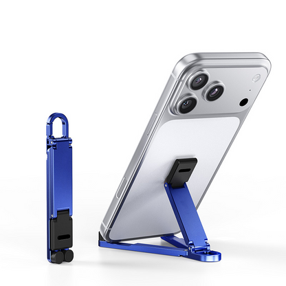 📱Mini Aluminum Phone Stand Keychain Foldable Desktop Holder – Small Gadget, Big Convenience✨ - image 15