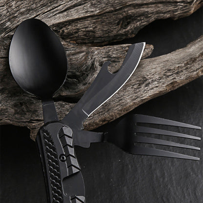 🎉🎉Surprise 50% off！🏕️Must-have for outdoor trips 🍴🥄4-In-1 Outdoor Folding Multifunctional Tableware - image 11