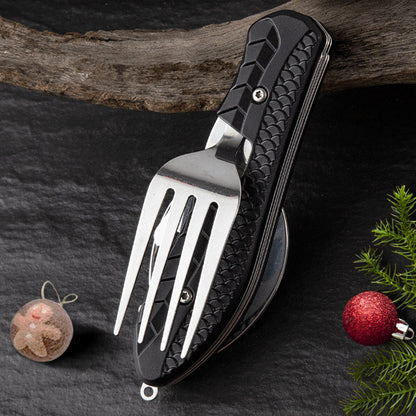 🎉🎉Surprise 50% off！🏕️Must-have for outdoor trips 🍴🥄4-In-1 Outdoor Folding Multifunctional Tableware - image 15