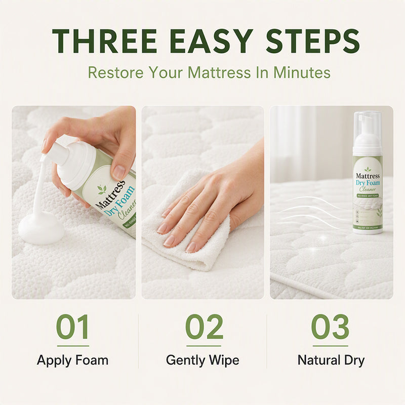 🔥 No-Rinse Mattress & Upholstery Foam Cleaner – Enzyme-Powered Deep Cleaning Formula🛏️🧽 - image 8