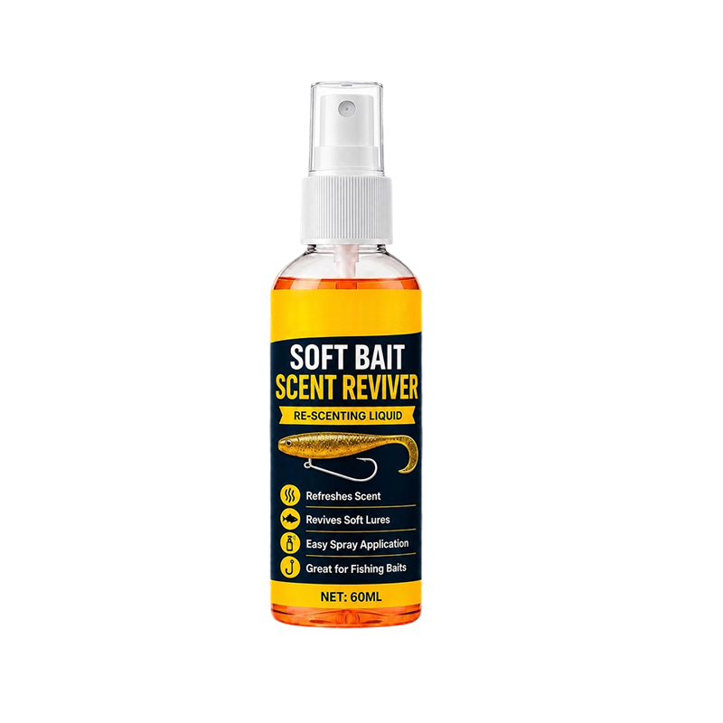 🎣 Soft Bait Scent Booster Spray‑60ML High‑Concentration Fishing Lure Scent Reviver, Portable Instant Attractant Spray for Fresh & Saltwater Soft Baits - image 10