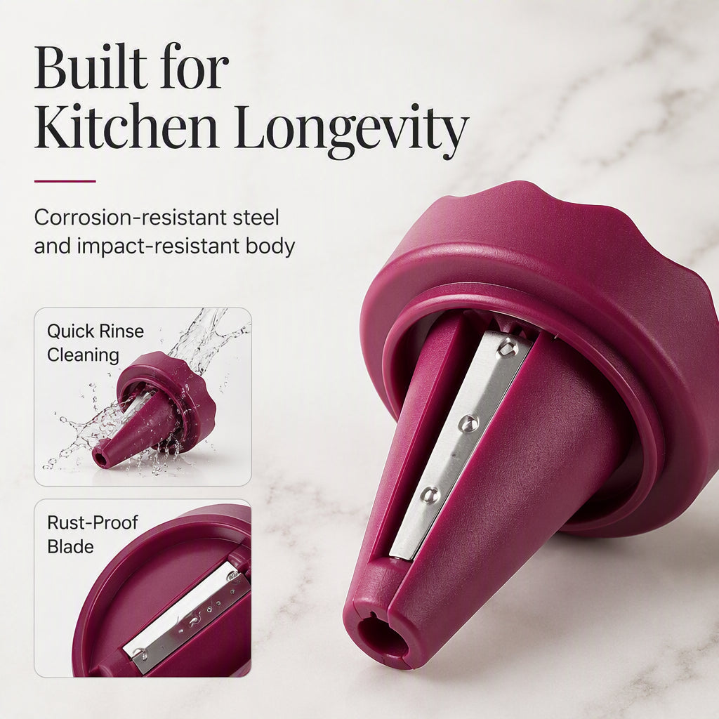 🥕✨ Manual Vegetable Spiralizer and Curler for Rose Flower Carving – Turn Carrots into Restaurant-Style Roses in 60 Seconds! 🌹🍽️ - image 9