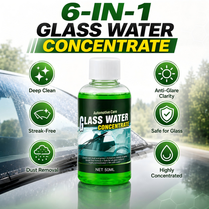 🔥50% OFF! Automotive Glass Water Concentrate – Just Dilute & Pour! Streak-Free Visibility, Fights Bugs & Road Grime! 🚗✨ - image 1