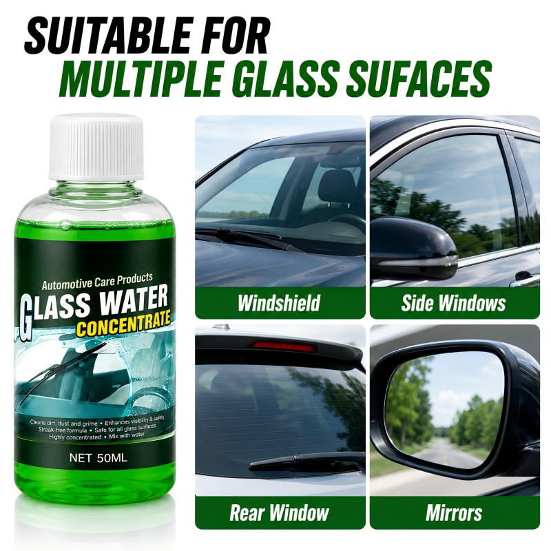 🔥50% OFF! Automotive Glass Water Concentrate – Just Dilute & Pour! Streak-Free Visibility, Fights Bugs & Road Grime! 🚗✨ - image 9